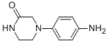 Structure of 4-(4-AMINOPHENYL)PIPERAZIN-2-ONE