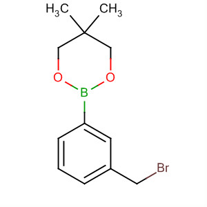 1,3,2-Dioxaborinane, 2-[3-(bromomethyl)phenyl]-5,5-dimethyl-结构式