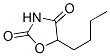 Structure of 5-Butyloxazolidine-2,4-dione