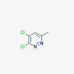 Structure of 3,4-dichloro-6-methylpyridazine