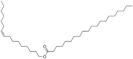 Structure of Icosanoic acid (Z)-9-hexadecenyl ester