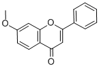 Structure of 7-METHOXYFLAVONE