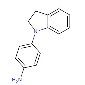 Structure of Benzenamine, 4-(2,3-dihydro-1H-indol-1-yl)-