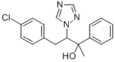 Structure of 1-[2-(4-CHLOROPHENYL)-1-(1-HYDROXY-1-PHENYLETHYL)ETHYL]-1,2,4-TRIAZOLE