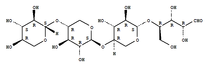 Structure of Xylotetraose