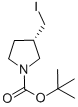 Structure of 3(S)-IODOMETHYL-PYRROLIDINE-1-CARBOXYLIC ACID TERT-BUTYL ESTER