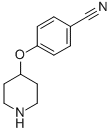 Structure of 4-(PIPERIDIN-4-YLOXY)BENZONITRILE