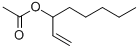 Structure of 1-OCTEN-3-YL ACETATE