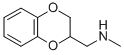 Structure of 1,4-BENZODIOXAN-2-METHYLAMINE, N-METHYL-