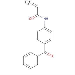 Structure of 2-Propenamide, N-(4-benzoylphenyl)-