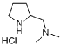 Structure of N,N-DIMETHYL-2-PYRROLIDINEMETHANAMINE HYDROCHLORIDE