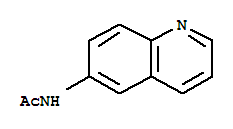 Chemical structure of acetamide, N-6-quinolinyl-