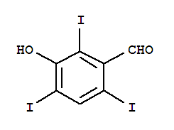 Structure of 3-Hydroxy-2,4,6-triiodobenzaldehyde