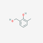Structure of Benzenemethanol, 2-hydroxy-3-methyl-