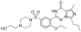 Structure of Hydroxyvardenafil