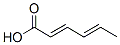 Structure of Sorbic acid