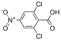 Structure of 2,6-dichloro-4-nitrobenzoic acid