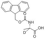 Structure of L-ALANINE-2-D1-N-FMOC