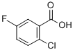 Structure of 2-Chloro-5-fluorobenzoic acid