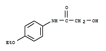 Structure of N-(4-ETHOXYPHENYL)-2-HYDROXYACETAMIDE