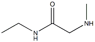 Structure of N-ethyl-2-(methylamino)acetamide
