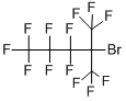 Structure of HEPTAFLUORO-1,1-BIS(TRIFLUOROMETHYL)BUTYL BROMIDE