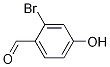 Structure of Benzaldehyde, 2-bromo-4-hydroxy-