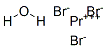 Structure of PRASEODYMIUM(III) BROMIDE HYDRATE >=99&