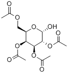 Structure of 2,3,4,6-Tetra-O-acetyl-a-D-galactopyranose