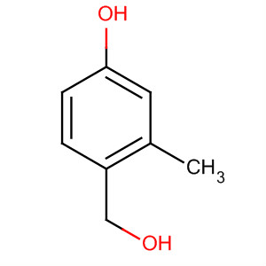 Benzenemethanol, 4-hydroxy-2-methyl-结构式