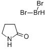 Structure of PYRROLIDONE HYDROTRIBROMIDE