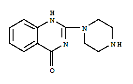 Structure of 2-(piperazin-1-yl)quinazolin-4(1H)-one