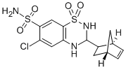 Structure of CYCLOTHIAZIDE
