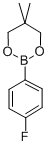 Structure of 2-(4-FLUOROPHENYL)-5,5-DIMETHYL-1,3,2-DIOXABORINANE