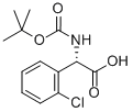 Structure of (S)-N-BOC-(2-CHLOROPHENYL)GLYCINE
