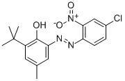 Structure of 6-tert-Butyl-4-methyl-2-[(4-chloro-2-nitrophenyl)azo]phenol