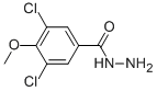 Structure of 3,5-DICHLORO-4-METHOXYBENZENECARBOHYDRAZIDE
