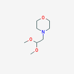 Structure of Morpholin-4-yl-acetaldehyde, diMethyl acetal