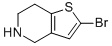 Structure of 2-BROMO-4,5,6,7-TETRAHYDROTHIENO[3,2-C]PYRIDINE