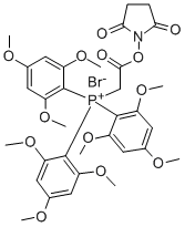Structure of (N-SUCCINIMIDYLOXYCARBONYLME.)TRIS(TRIME