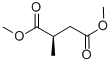 Structure of Dimethyl (R)-(+)-methylsuccinate