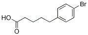 Structure of Benzenepentanoic acid, 4-bromo-