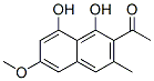 Structure of 2-Acetyl-3-methyl-6-methoxynaphthalene-1,8-diol