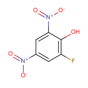 Structure of Phenol, 2-fluoro-4,6-dinitro-