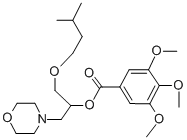 Chemical structure of Amoproxan