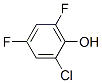 Structure of Phenol,  2-chloro-4,6-difluoro-