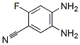 Structure of Benzonitrile,4,5-diamino-2-fluoro-