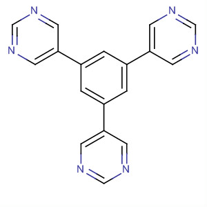 Structure of Pyrimidine, 5,5',5''-(1,3,5-benzenetriyl)tris-