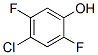 Phenol,  4-chloro-2,5-difluoro-结构式