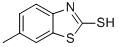 Structure of 6-Methyl-2-mercaptobenzothiazole